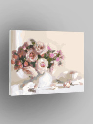 Картина по номерам &amp;quot;Букет цветов&amp;quot;