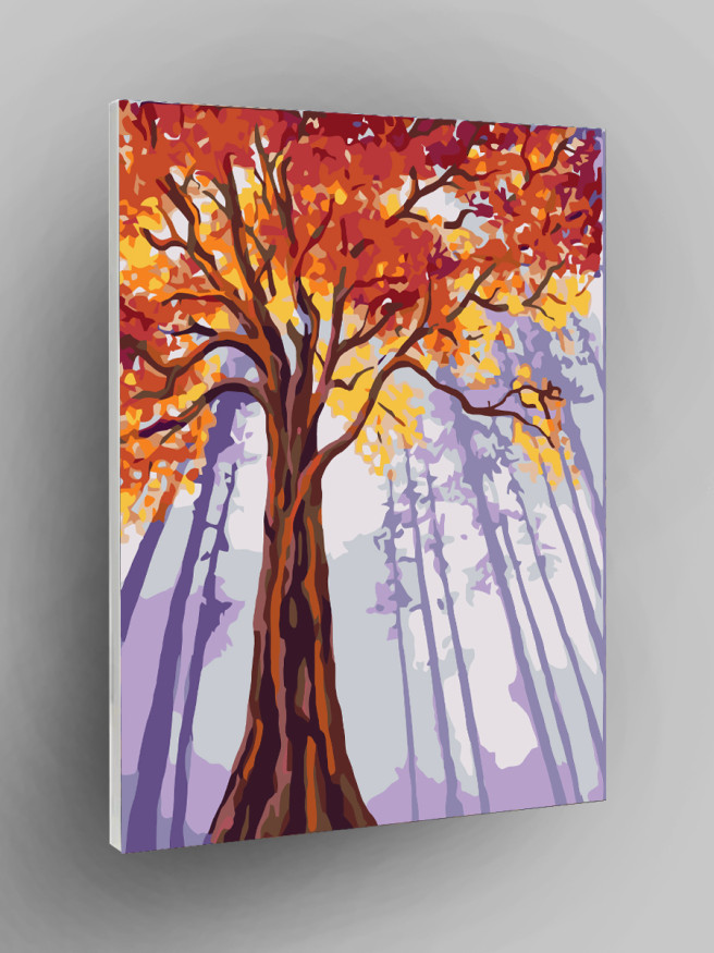 Raqamlar bo&amp;#039;yicha rasm &amp;quot;Baland daraxt&amp;quot;