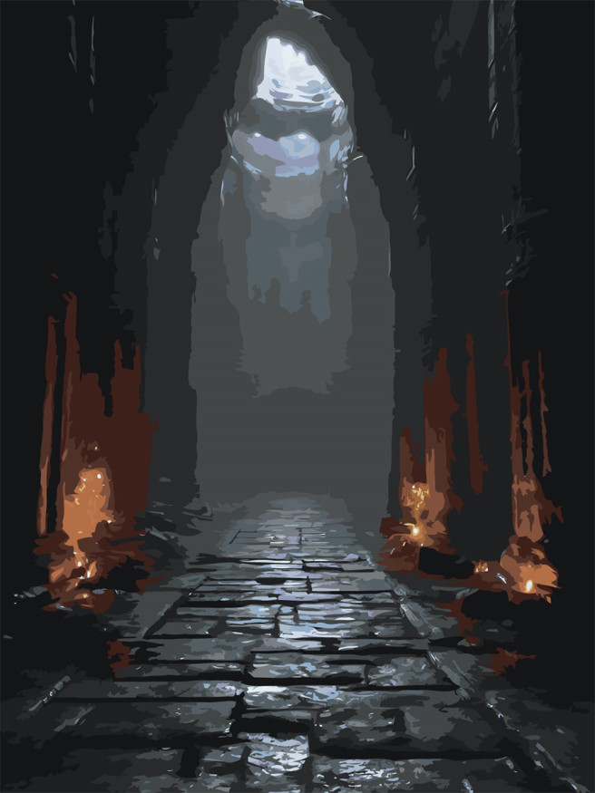 Raqamlar bo&amp;#039;yicha rasm &amp;quot;Tosh ko&amp;#039;cha&amp;quot;