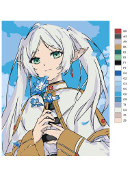 Картина по номерам &amp;quot;Фрирен&amp;quot;