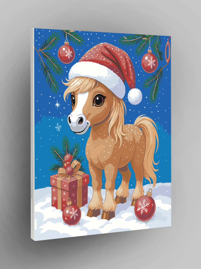 Raqamlar bo‘yicha rasm &amp;quot;Yangi yil otchasi&amp;quot;