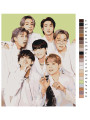 Картина по номерам &amp;quot;BTS&amp;quot;
