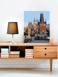 Картина по номерам &amp;quot;Большие здания&amp;quot;