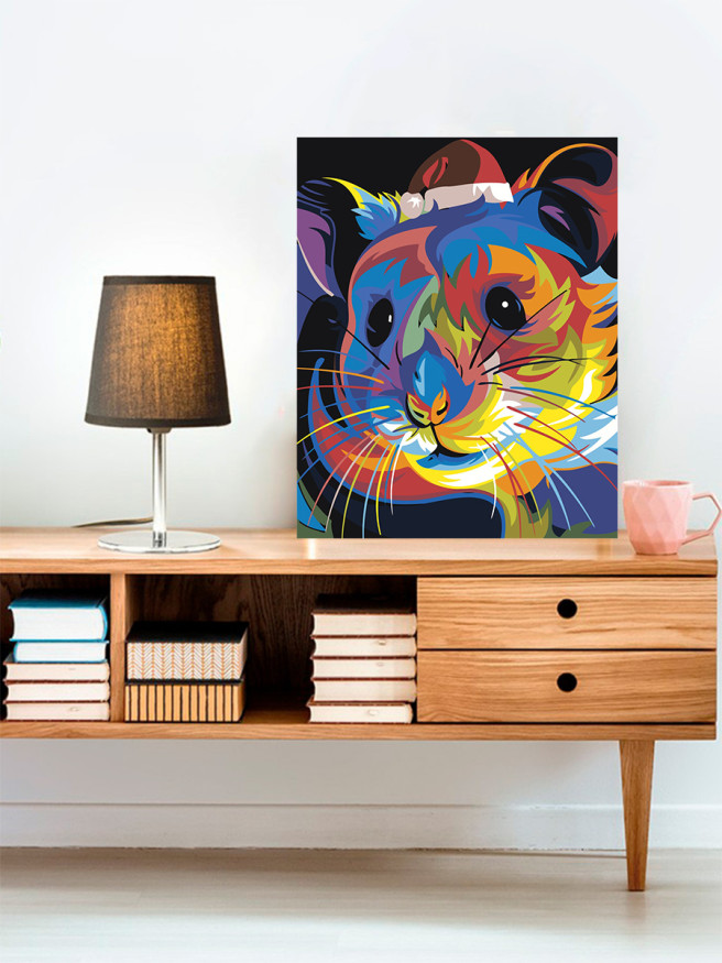 Raqamlar bo&amp;#039;yicha rasm &amp;quot;Sichqoncha&amp;quot;