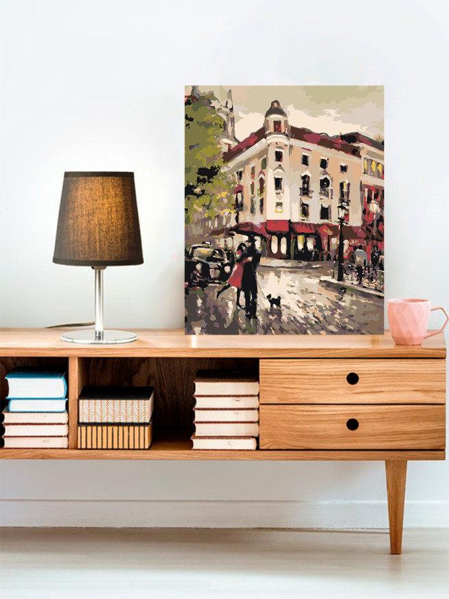 Raqamlar bo&amp;#039;yicha rasm &amp;quot;Sevishgan juftlik&amp;quot;