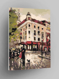 Raqamlar bo&#039;yicha rasm &quot;Sevishgan juftlik&quot;