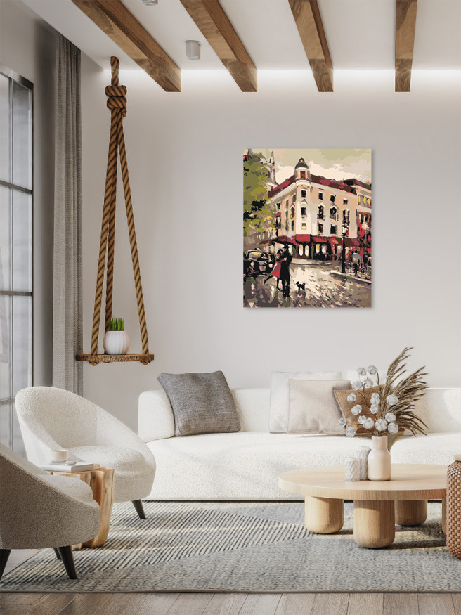 Raqamlar bo&amp;#039;yicha rasm &amp;quot;Sevishgan juftlik&amp;quot;