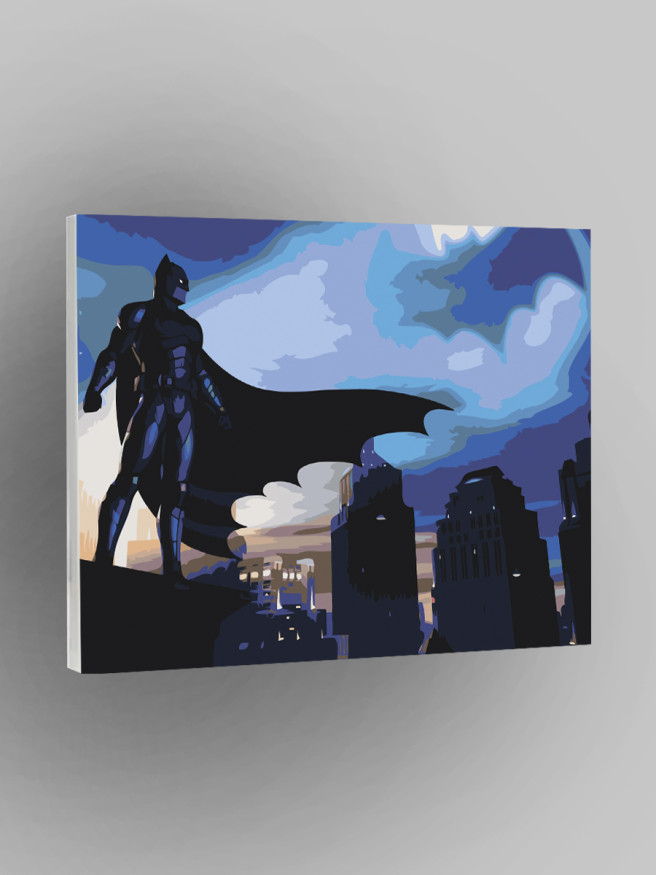 Raqamlar bo&amp;#039;yicha rasm &amp;quot;Shahardagi Batman&amp;quot;