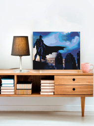 Raqamlar bo&#039;yicha rasm &quot;Shahardagi Batman&quot;