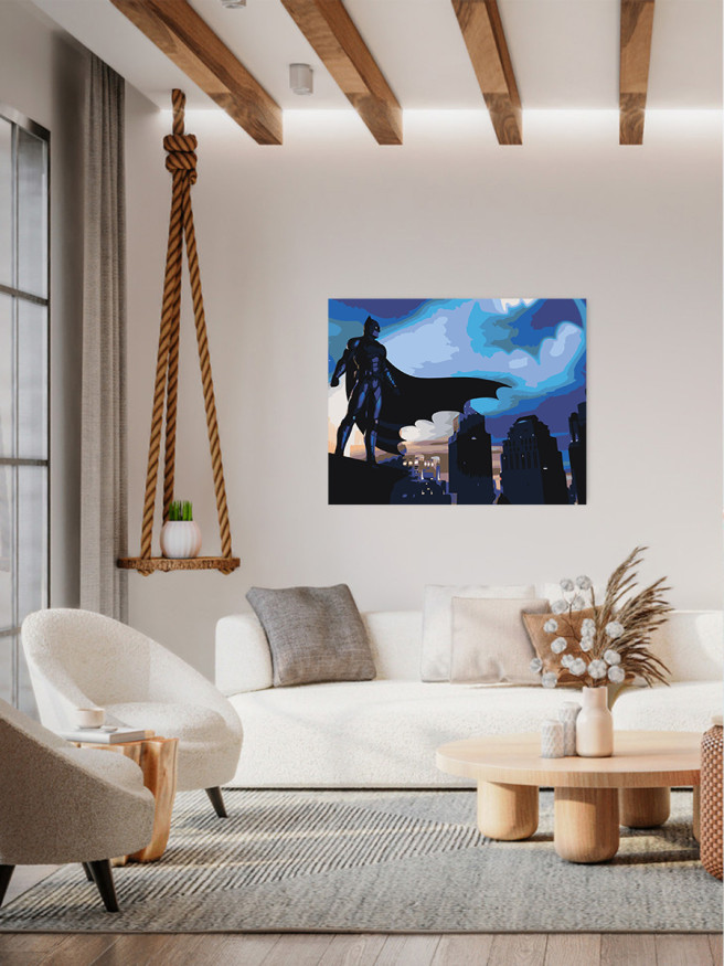 Raqamlar bo&amp;#039;yicha rasm &amp;quot;Shahardagi Batman&amp;quot;