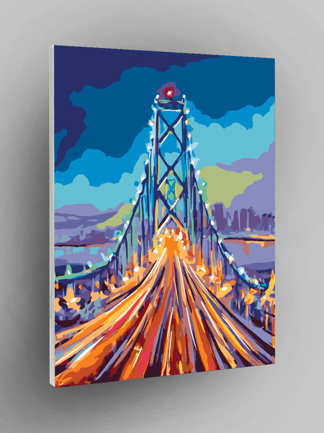 Картина по номерам &amp;quot;Мост&amp;quot;