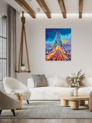 Картина по номерам &amp;quot;Мост&amp;quot;