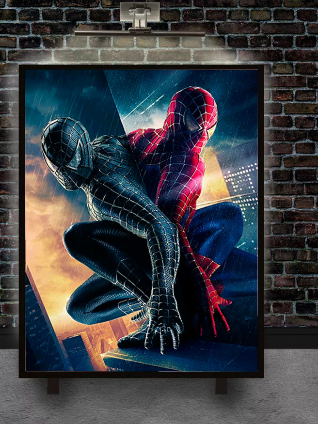 Постер на холсте &amp;quot;Человек-паук: две стороны героя&amp;quot;