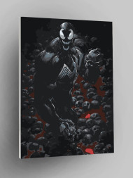 Raqamlar bo'yicha rasm "Venom"