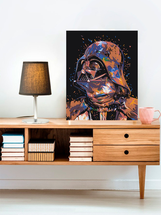 Raqamlar bo&amp;#039;yicha rasm &amp;quot;Darth Vader&amp;quot;