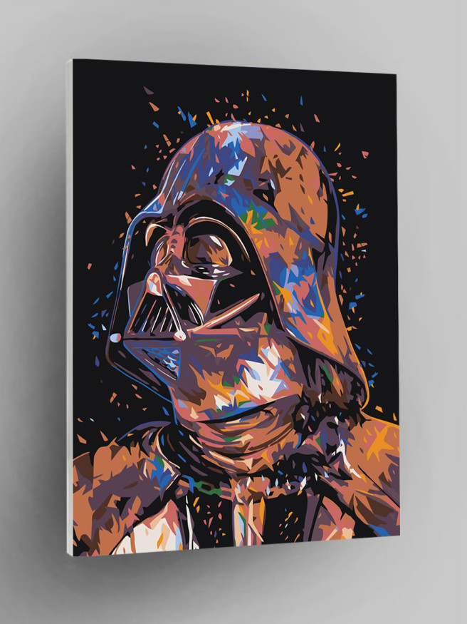 Raqamlar bo&amp;#039;yicha rasm &amp;quot;Darth Vader&amp;quot;