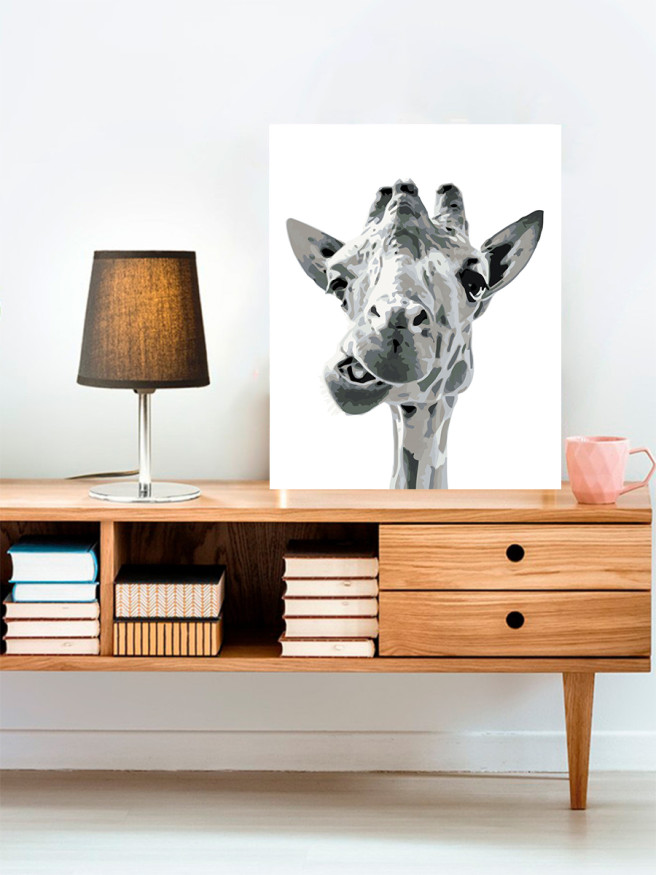 Картина по номерам &amp;quot;Жираф&amp;quot;