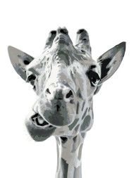 Картина по номерам &amp;quot;Жираф&amp;quot;