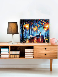 Картина по номерам &amp;quot;Пара на прогулке&amp;quot;