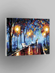 Картина по номерам &amp;quot;Пара на прогулке&amp;quot;