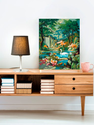 Картина по номерам &amp;quot;Лебединое озеро&amp;quot;