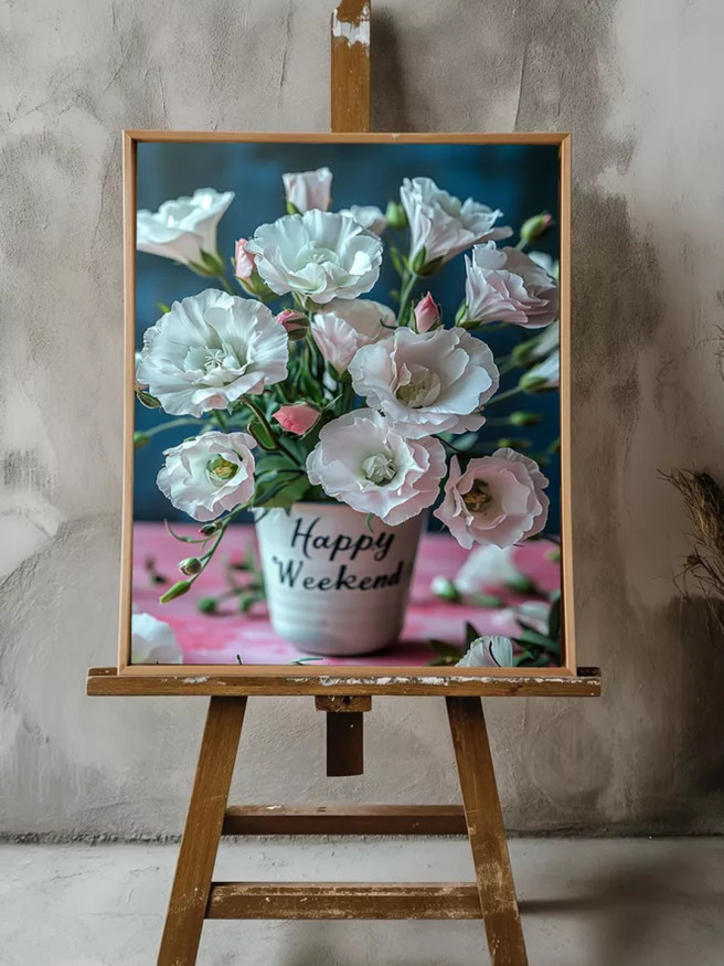 Постер на холсте &amp;quot;Цветы для счастливых выходных&amp;quot;