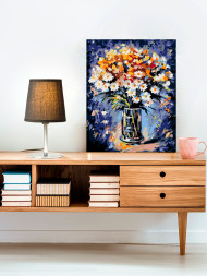 Картина по номерам &amp;quot;Ваза цветов&amp;quot;