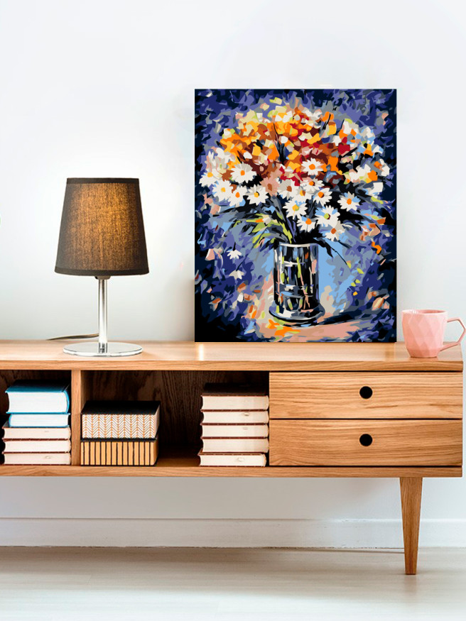 Картина по номерам &amp;quot;Ваза цветов&amp;quot;