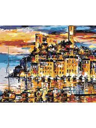 Картина по номерам &amp;quot;Вид на замок&amp;quot;