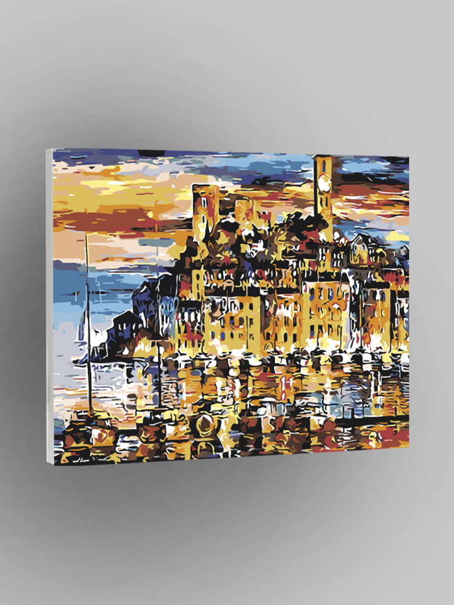 Raqamlar bo&amp;#039;yicha rasm &amp;quot;Qal&amp;#039;aning ko&amp;#039;rinishi&amp;quot;