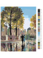 Картина по номерам &amp;quot;Пара в Париже&amp;quot;