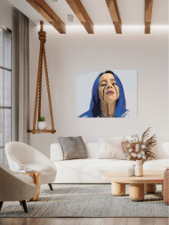 Картина по номерам &amp;quot;Билли Айлиш&amp;quot;