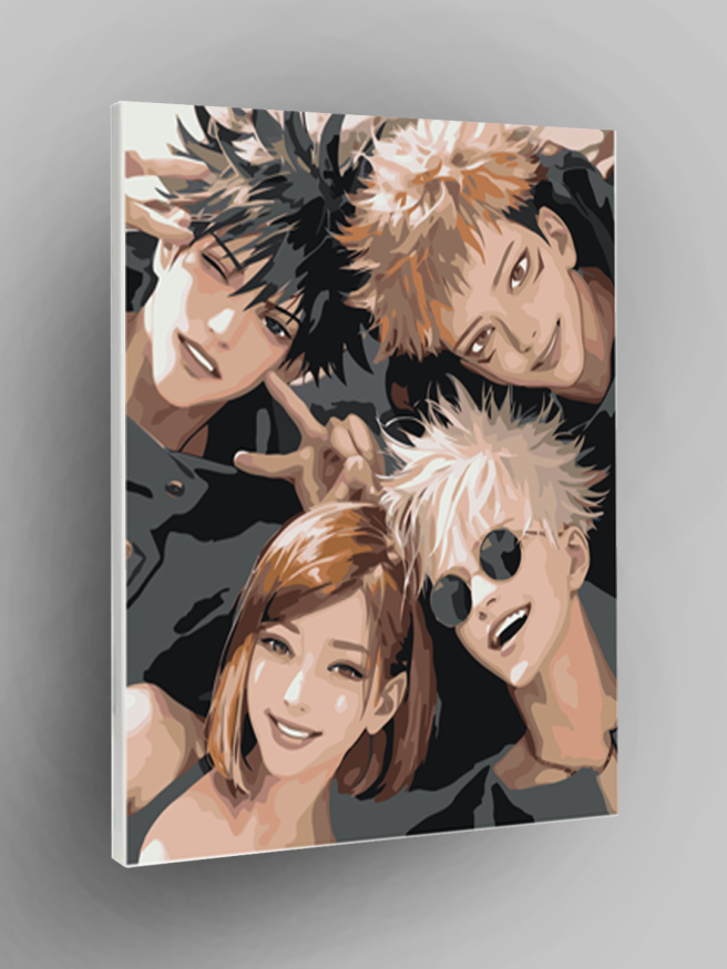 Картина по номерам &amp;quot;Магическая битва&amp;quot;