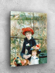 Постер на холсте "Ренуар – Две сестры"