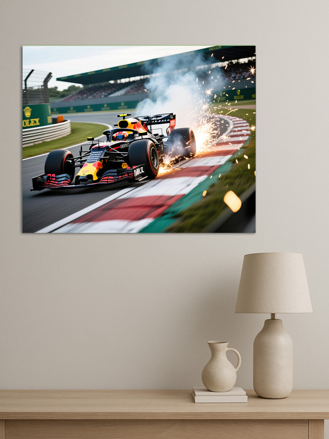 Постер на холсте &amp;quot;Формула скорости&amp;quot;