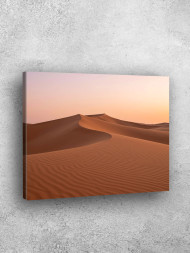 Постер на холсте &amp;quot;Песчаные дюны на закате&amp;quot;
