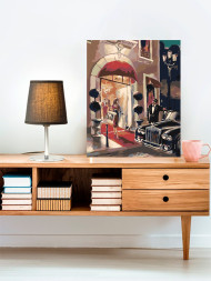 Картина по номерам &amp;quot;Стильная женщина&amp;quot;