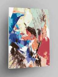 Raqamlar bo'yicha rasm "Mavhum kompozitsiya"