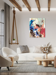 Raqamlar bo'yicha rasm "Mavhum kompozitsiya"