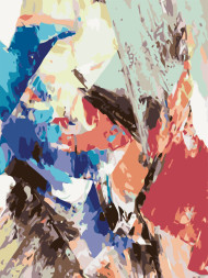 Raqamlar bo'yicha rasm "Mavhum kompozitsiya"