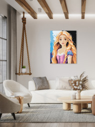 Картина по номерам &amp;quot;Юная красавица&amp;quot;