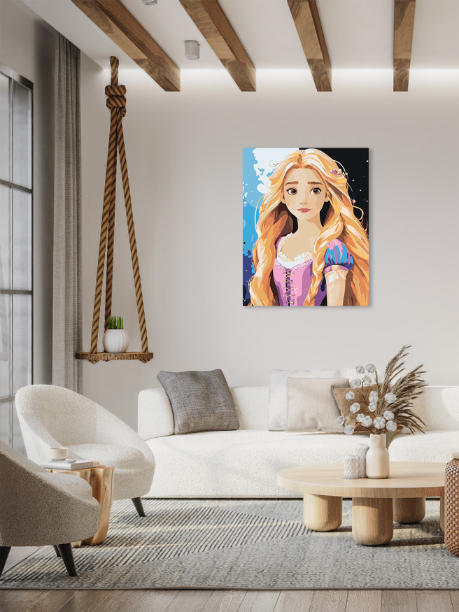 Картина по номерам &amp;quot;Юная красавица&amp;quot;