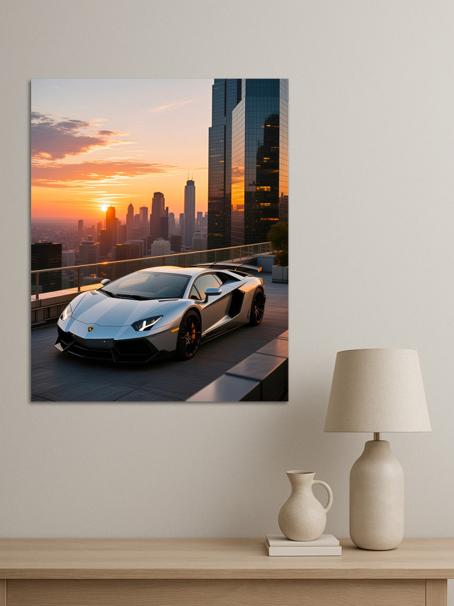 Shahar quyoshi ostidagi superkar