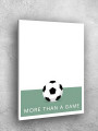Holstga bosilgan poster &amp;quot;Minimalistik futbol to‘pi&amp;quot;