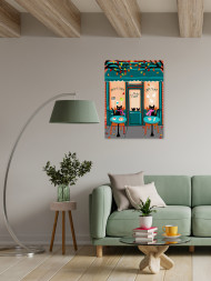 Raqamlar bo&#039;yicha rasm &quot;Mushuklar kafesi&quot;