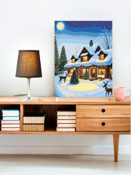 Картина по номерам &amp;quot;Рождественская ночь&amp;quot;