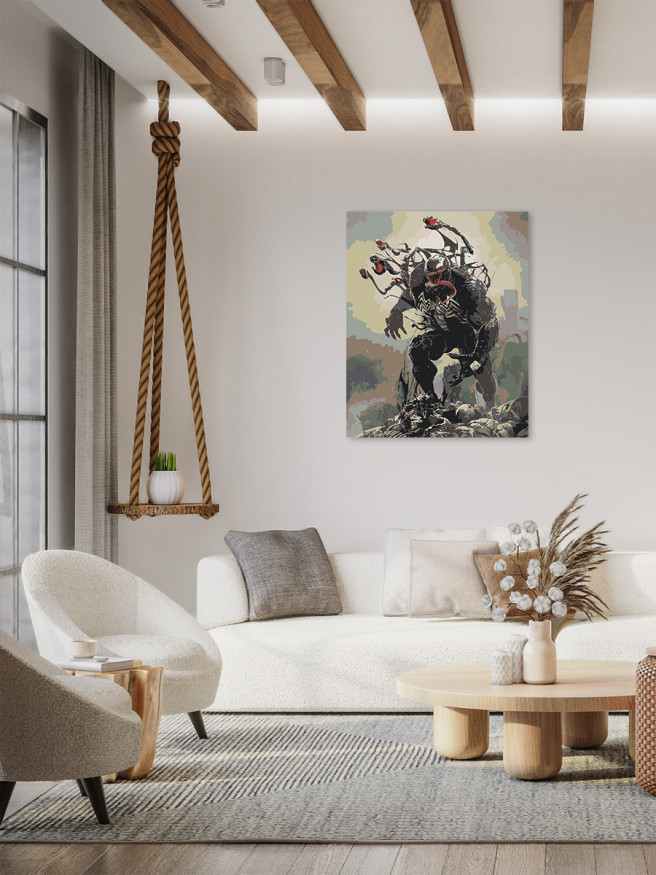 Картина по номерам &amp;quot;Веном&amp;quot;