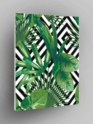 Raqamlar bo&#039;yicha rasm &quot;Yashil gullar&quot;