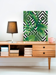 Raqamlar bo&#039;yicha rasm &quot;Yashil gullar&quot;