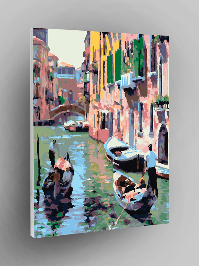Картина по номерам &amp;quot;Прогулка по Венеции&amp;quot;